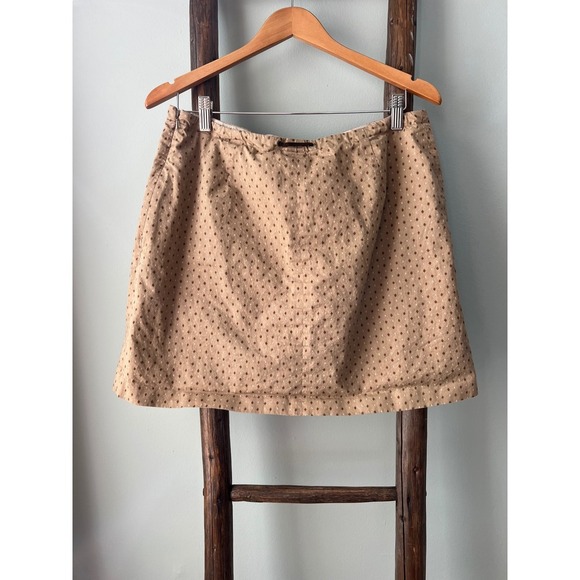 Banana Republic Tan Mini Skort A-Line Casual Everyday Skort Size 14 - Picture 2 of 4